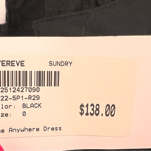 Evereve. The Anywhere Dress in Black. Size 0. NWT. - Picture 7 of 11
